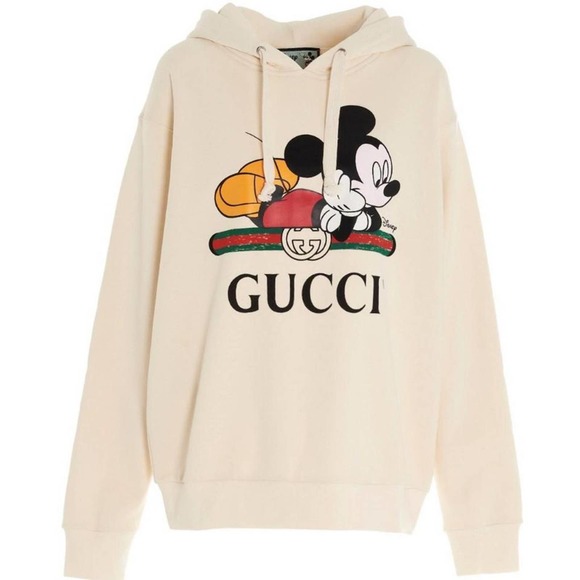 GUCCI x Disney Mickey logo printed hoodie - Picture 1 of 6